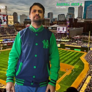 Baseball Jacket – Green A