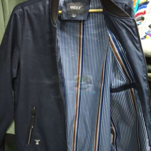 Simple Windcheater – Dark Army Blue