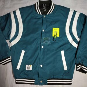 Varsity Jacket or Letterman Jacket – Cyan