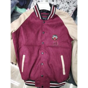 Varsity Jacket or Letterman Jacket – Maroon