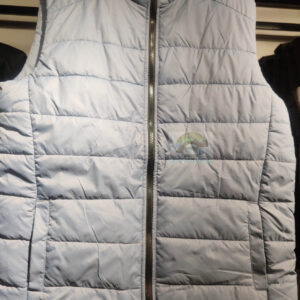 Ultra Light Down Puffer Quilted Jacket half – Grey